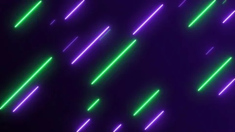 Neon lights effect background. 4K video seamless pattern looping Stock-Footage 154421060