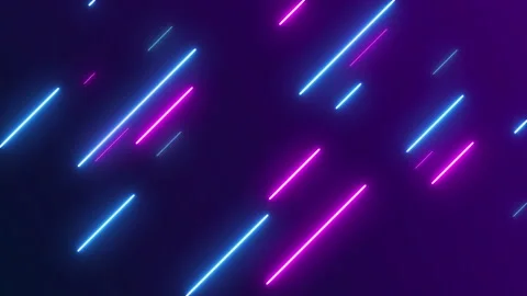 Neon lights effect background. 4K video seamless pattern looping Stock-Footage 154422399