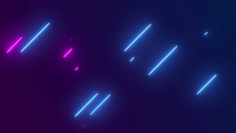 Neon lights effect background. 4K video seamless pattern looping. Stock-Footage 154635694