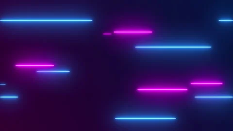 Neon lights effect background. 4K video seamless pattern looping. Stock-Footage 154644842