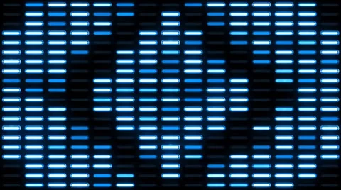Neon Lights Flashing 1 Stock-Footage 35104151