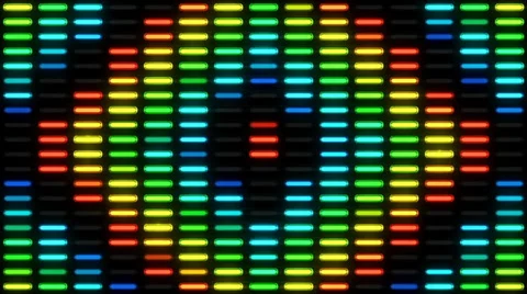 Neon Lights Flashing 5 Stock Footage 35104145