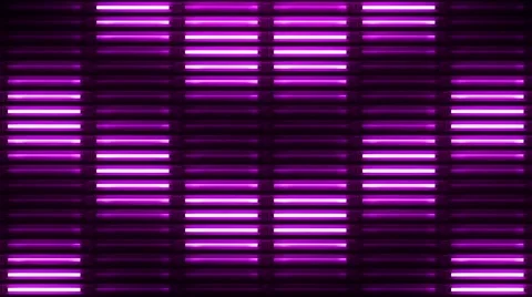 Neon Lights Flashing VJ Stock Footage