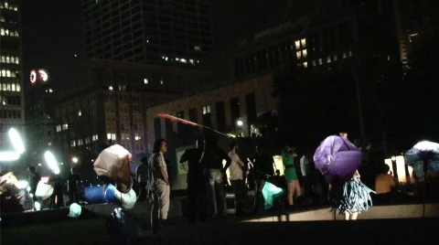 Neon Lights Stock Footage 521159