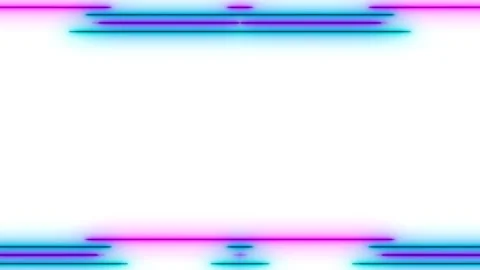 Neon Lights Frame Abstract Stock Footage 284398228