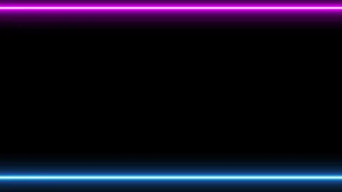 Neon Lights Frame Background Stock Footage 284401956