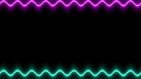 Neon Lights Frame Background Stock Footage 284402405