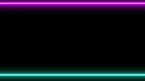 Neon Lights Frame Stock Footage 284401964