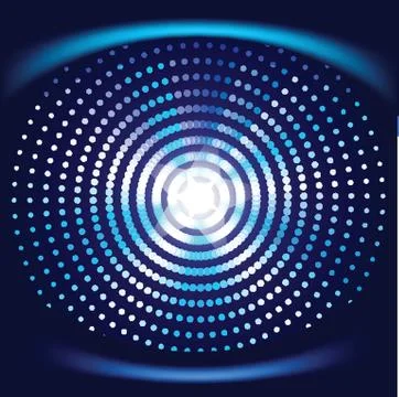 Neon lights graphic design abstract background. Stock Illustration