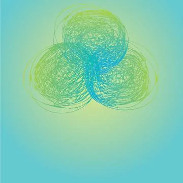 Neon lights graphic design abstract background. Stock Illustration