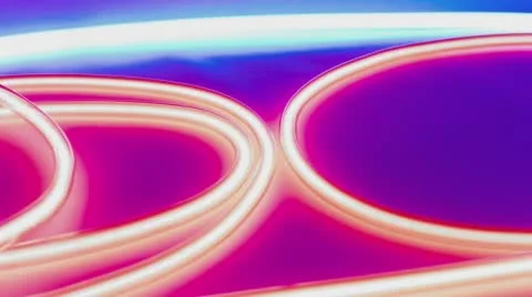 Neon lights motion background conception Stock Footage 61442195