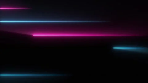 Neon Lights motion loops square circular motion draws and beautiful lights Video stock 242429528