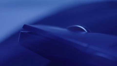 Neon Lights Shifting Colors over a Computer Mouse Stock Footage 270312865