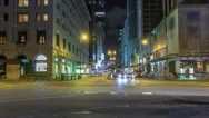 Neon Lights On Tsim Sha Tsui Street Timelapse Hyperlapse With Traffic Near Stock Footage