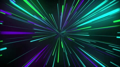 Neon Lightspeed Video stock 151563255