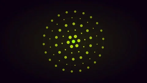 Neon lime mandala for geometric psychedelic visuals. Professional psychedelic 스톡 동영상 342624485