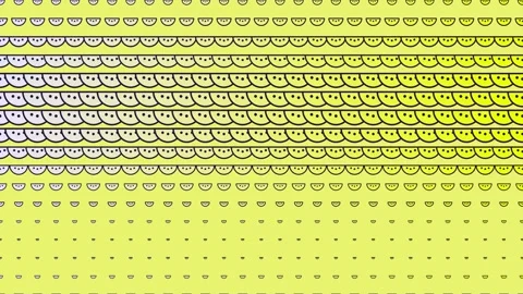 Neon Lime Yellow Halftone Grid Motion Loop Stock Footage 342585769