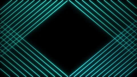 Neon line abstract background. Neon glowing line. Stock Footage 300537589