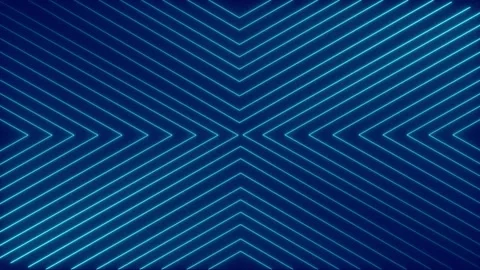 Neon line background animation video with navy blue background.glowing neon.. Stock Footage 301041832