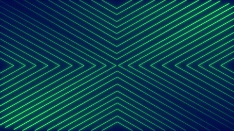 Neon line background animation video with navy blue background.glowing neon.. Stock Footage 301041833