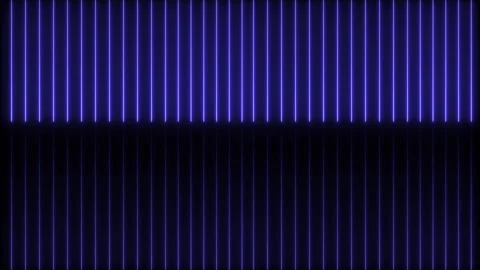 Neon line background video on black background.glowing neon line. Stock Footage 301041863