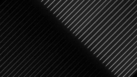 Neon line background video on black background.glowing neon line. Stock Footage 301041880