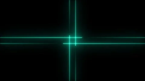 Neon line glowing 2 lines structure animation . Neon cyan striped texture i.. 库存影片 335299142