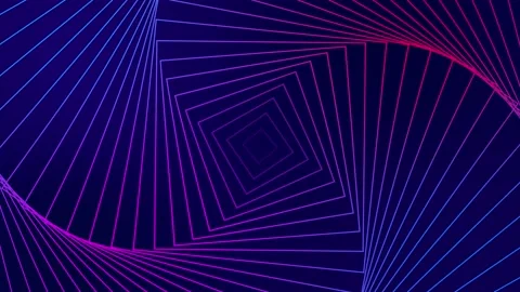 Neon line motion graphic background animation Stock Footage 221457656