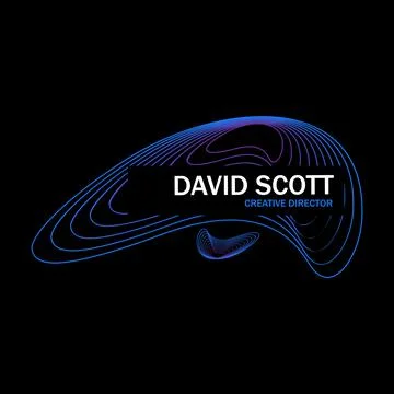 Neon Linear Lower Third. Gradient lines Stock Illustration