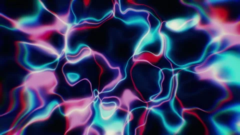 Neon Lines Abstract Background Vj Loop Stockbeeldmateriaal 274396656