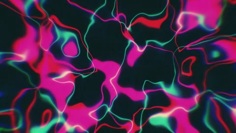 Neon Lines Abstract Background Vj Loop Stockbeeldmateriaal 274396892