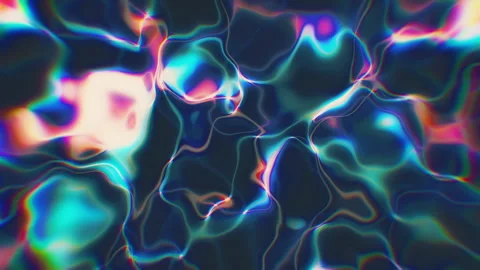 Neon Lines Abstract Background Vj Loop Видео 274399501