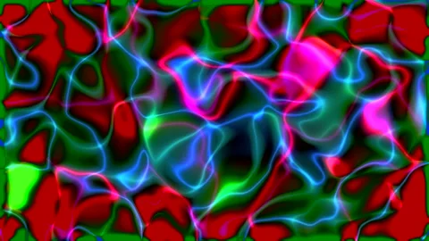 Neon Lines Abstract Stock Footage 181924172