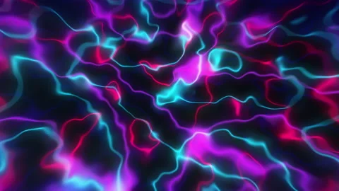 Neon Lines Abstract Looping Background Stock Footage 160548698