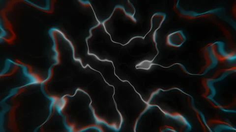 Neon Lines Abstract Looping Background Stock Footage 160550097