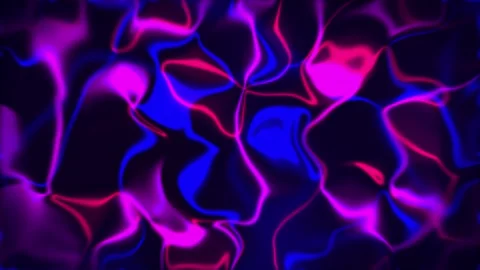 Neon Lines Abstract Looping Background Moving Line Consisting of Solid Red Video stock 183437521