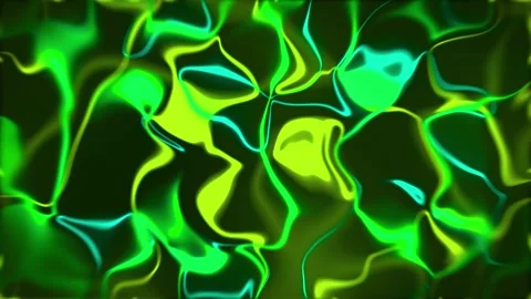 Neon Lines Abstract Looping Background Moving Line Consisting of Solid Green Video stock 183438644