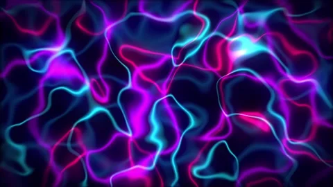 Neon Lines Abstract Looping video background Stock Footage 165842409