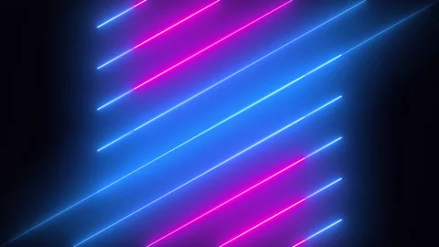 Neon Lines Background Stock Footage 169776190