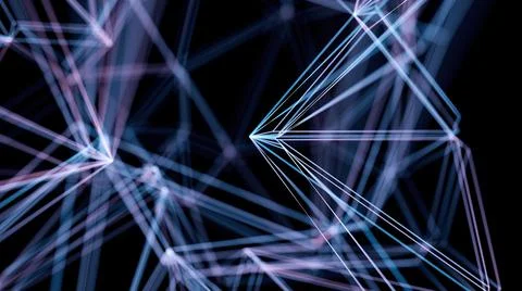 Neon Lines Background Иллюстрация