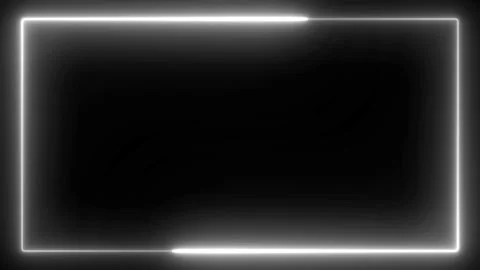 Neon lines black white background Stock Footage 172549433
