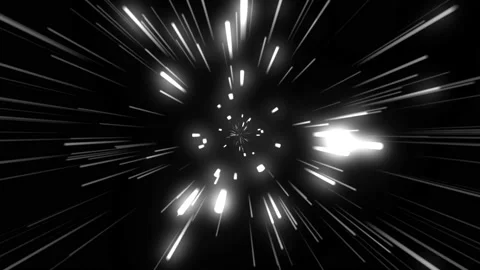 Neon lines black white background Stock Footage 172549706