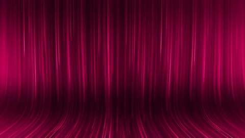 Neon Lines Curved Flow Animation. 4K 動画素材 204944270