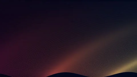 Neon lines flow and wave in a dynamic abstract motion background Stock Footage 329304890