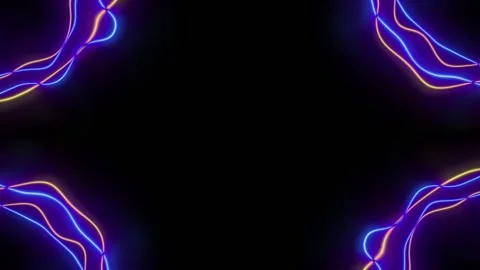 Neon Lines Stock Footage 220780918