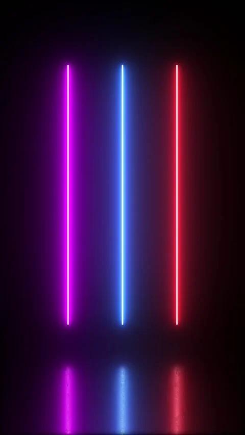 Neon lines Video stock 231420313