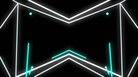 Neon lines III Stock Footage 56582137