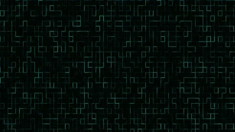 Neon lines in motion digital lines loop animated background Stock Footage 163195933