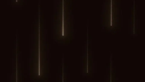 Neon lines moving downwards. abstract cyber looping background Stock Footage 305683075