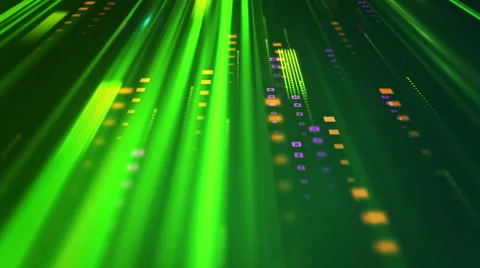 Neon lines or lasers Stock Footage 54917107